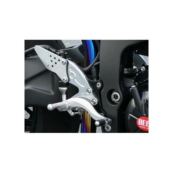 ZX-6R（07〜11年） ハイパーバンク （固定式）シルバー BEET（ビート