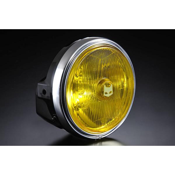 889ドライビングランプフルキット 180mm イエローレンズ ブラック