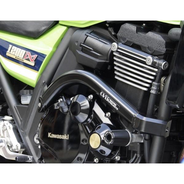 ZRX1200 DAEG（ダエグ） サブフレームキット ブラック OVER（オーバー