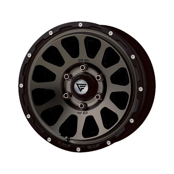 DELTA FORCE OVAL 17インチ 8.0J +20 6-139.7 マットスモーク