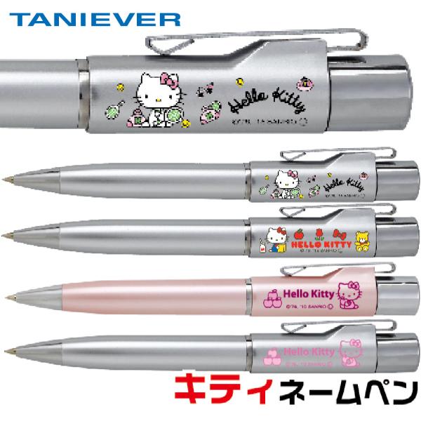 W仕様レア‼️レトロ‼️キティロゴデザインボールペン ＆シャープペン