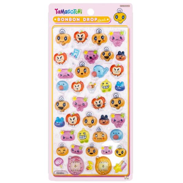 サンスター文具 ボンボンドロップシール たまごっち めめっち S8812551