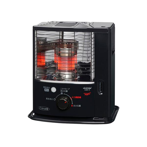 TOYOTOMI（トヨトミ） 石油ストーブ シングル燃焼 反射型 ブラック RSX