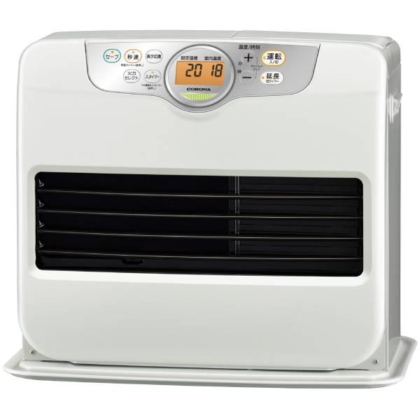 CORONA 石油ファンヒーター 4.6kW シェルホワイト FH-G4625BY 暖房器具