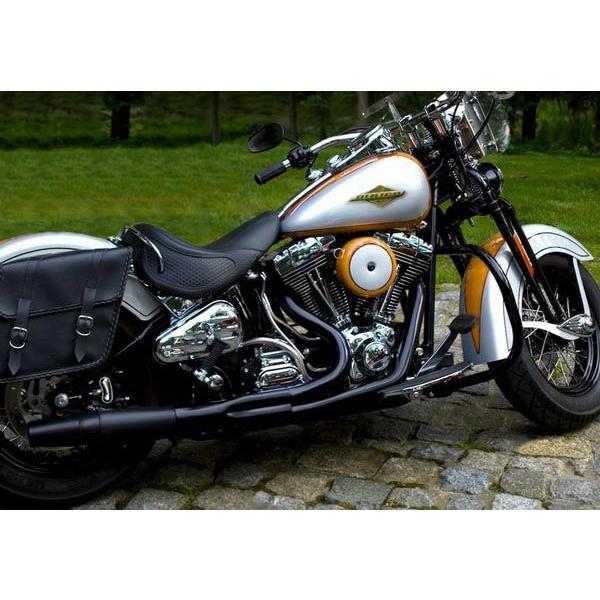 サンダーヘッダー TH1067B フルエキゾースト・マフラー/ブラック 2012