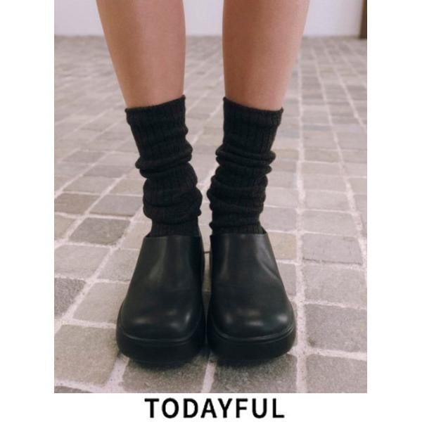 TODAYFUL TODAYFUL/トゥデイフル Volume Sole Sabot☆ 24秋冬 12421003