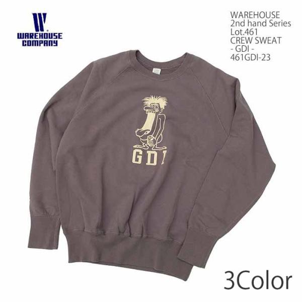 WAREHOUSE（ウエアハウス） WAREHOUSE 461GDI-23 スウェット セカンド