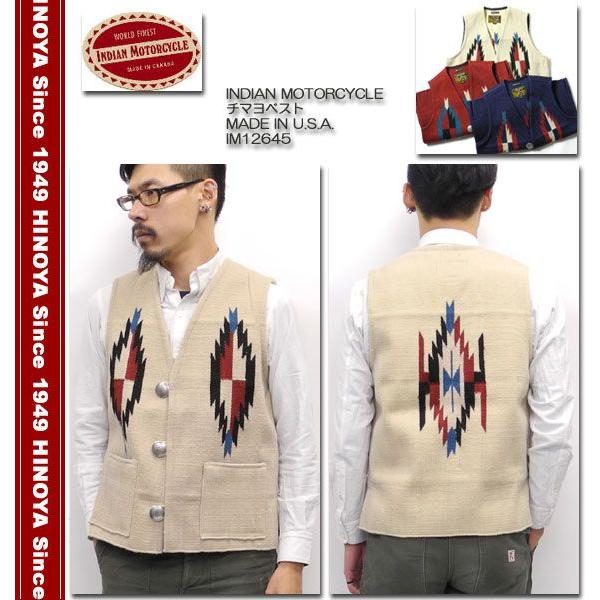 INDIAN（インディアン） チマヨ ベスト MADE IN U.S.A. IM12645