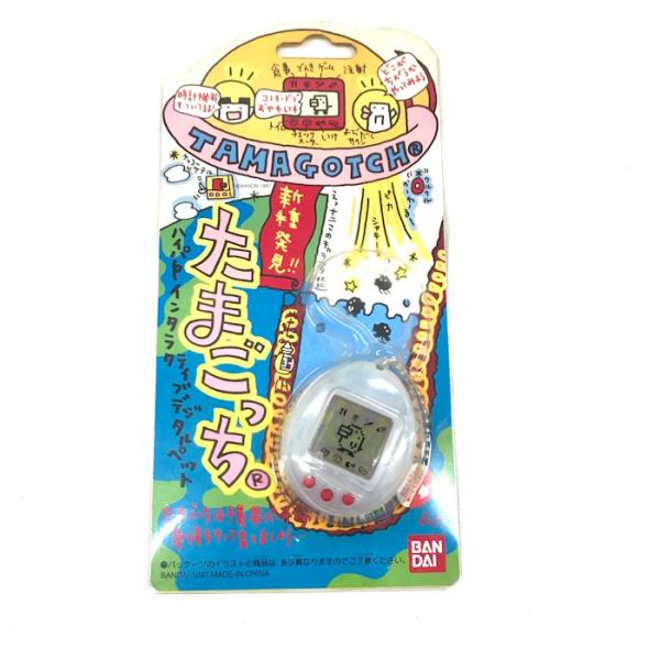 BANDAI（バンダイ） 新種発見 たまごっち クリアホワイト [jgg