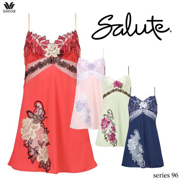 サルート（SALUTE） ワコール 96G スリップ STJ296 M・L/80丈