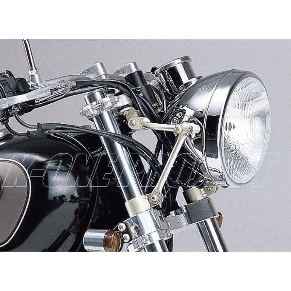 DAYTONA（デイトナ） SR400/500(78-06) ステンレスパイプライトステー