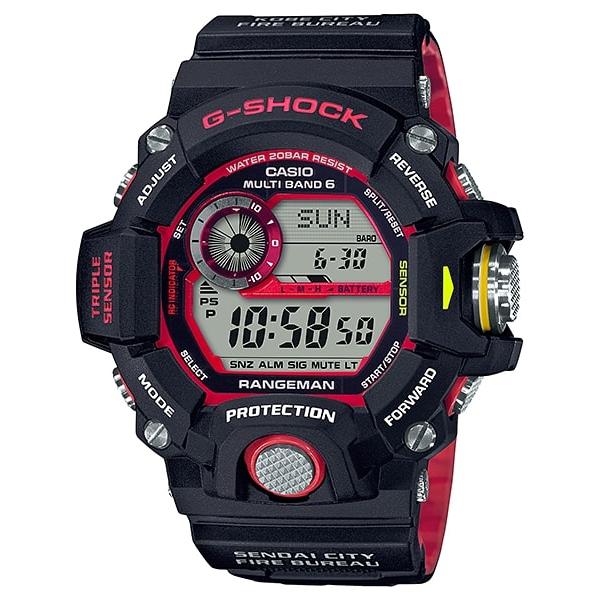 G-SHOCK Gショック RANGEMAN 緊急消防援助隊コラボレーションモデル GW