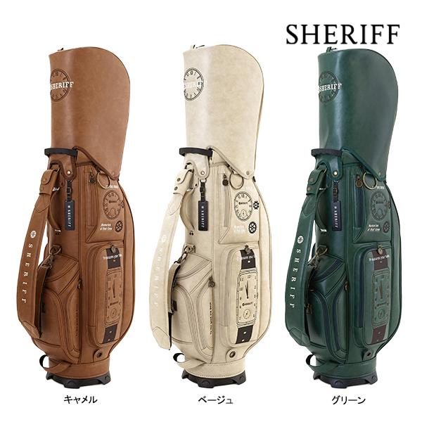 SHERIFF（シェリフ） キャディバッグ アンティークシリーズ SAT-001 CB