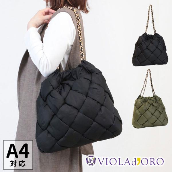 VIOLAd'ORO（ヴィオラドーロ） ショルダーバッグ バッグ ナイロン