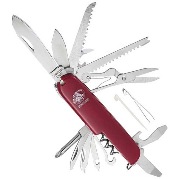 冒険倶楽部 20徳ツールナイフ ケース付 ／お届け：約1週間／ 返品種別B