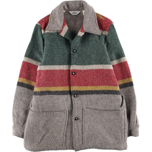 WOOLRICH（ウールリッチ） 古着 70年代 ウールハーフコート メンズL