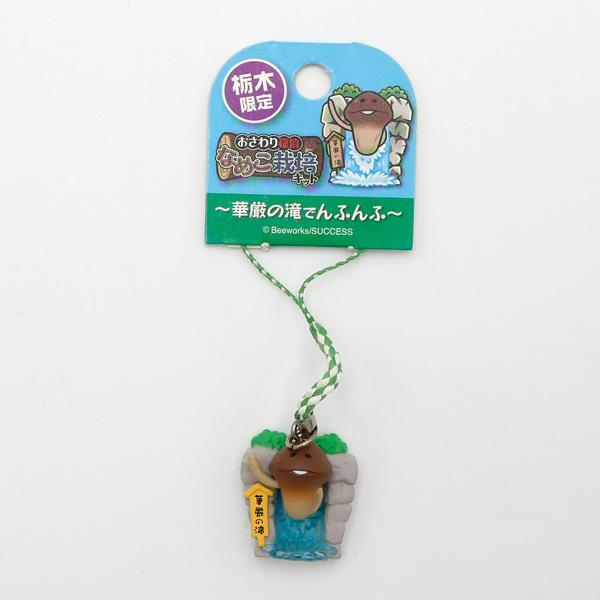 栃木限定 おさわり探偵 なめこ栽培キット 華厳の滝でんふんふ 根付