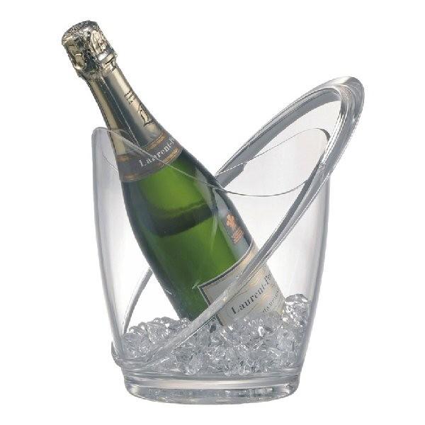 おしゃれ ワインクーラー オービット（アクリル）ワイン1本用