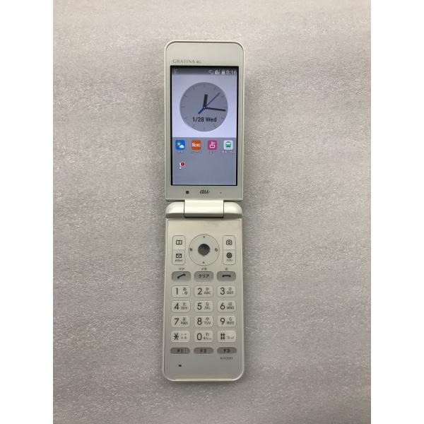 中古】GRATINA 4G KYF31 ホワイト 訳あり : オーケイアイピーネット