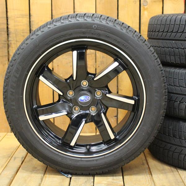 レヴォーグ SUBARU スバル 純正 17インチ ミシュラン X-ICE3+ 215