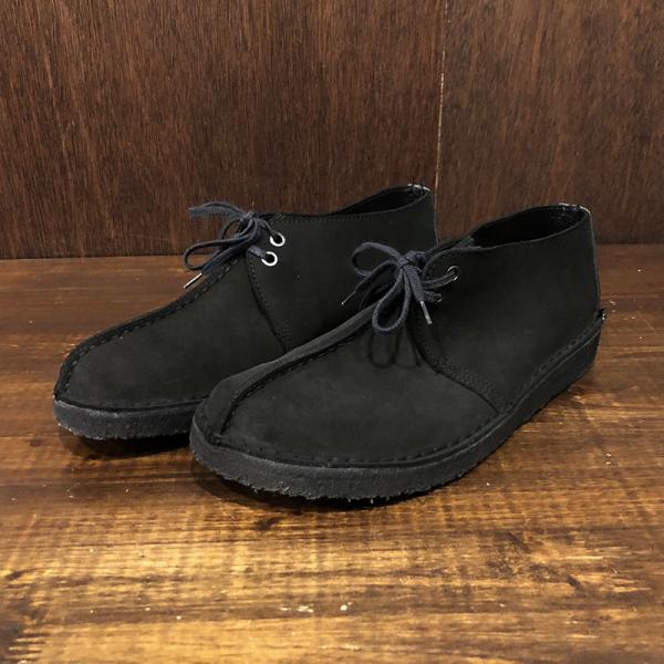 Clarks（クラークス） Clarks Desert Trek Black Suede Leather GB8-1