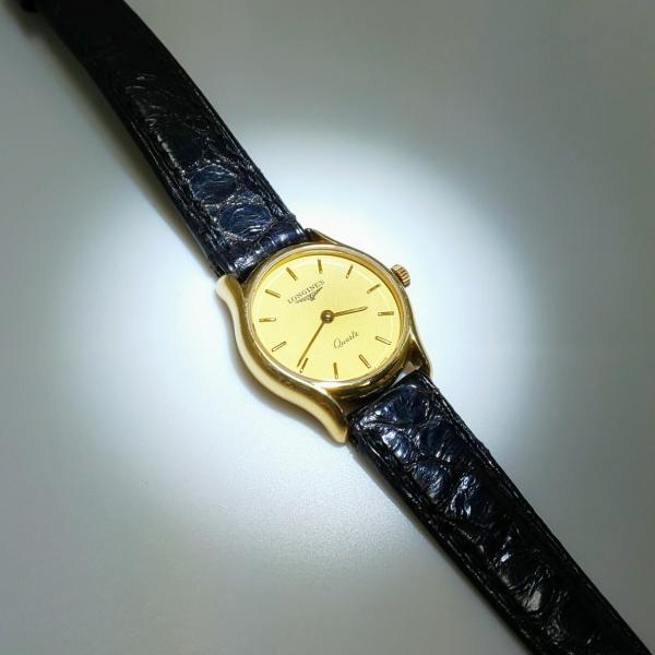 LONGINES（ロンジン） K18金無垢 婦人用腕時計 クォーツ 7378 6 121