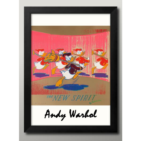 ポスター アンディ・ウォーホル Donald Duck ドナルドダック 絵画