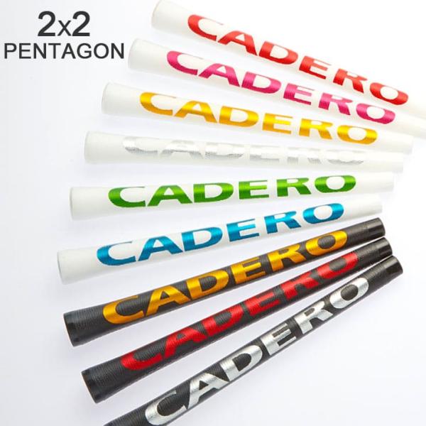在庫処分】カデロ ゴルフ グリップ 2×2PENTAGON UTタイプ CADERO GRIP