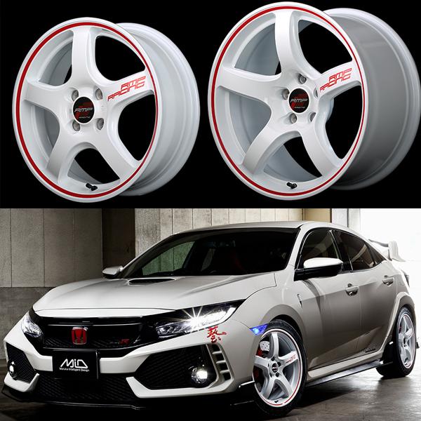 マルカサービス 16インチ R50 6J+43 4H-100 1本 ホワイト ホイール