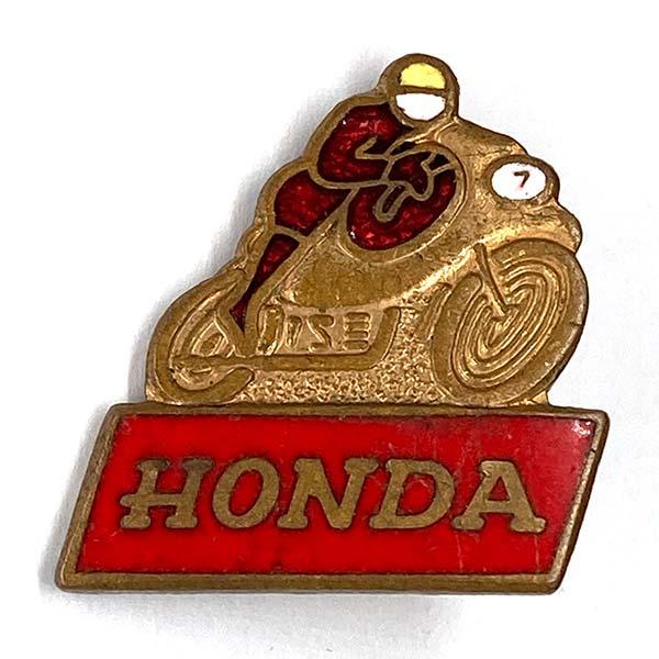 ホンダ ライダー ビンテージ ピンバッジ HONDA Rider Vintage Pin