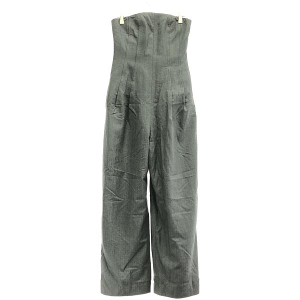 AURALEE（オーラリー） 24AW WOOL FULLING FLANNEL STRIPE JUMPSUIT