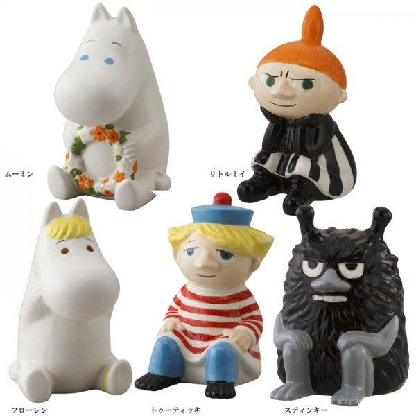 MOOMIN（ムーミン） 貯金箱 フローレン、トゥティッキー、スティンキー