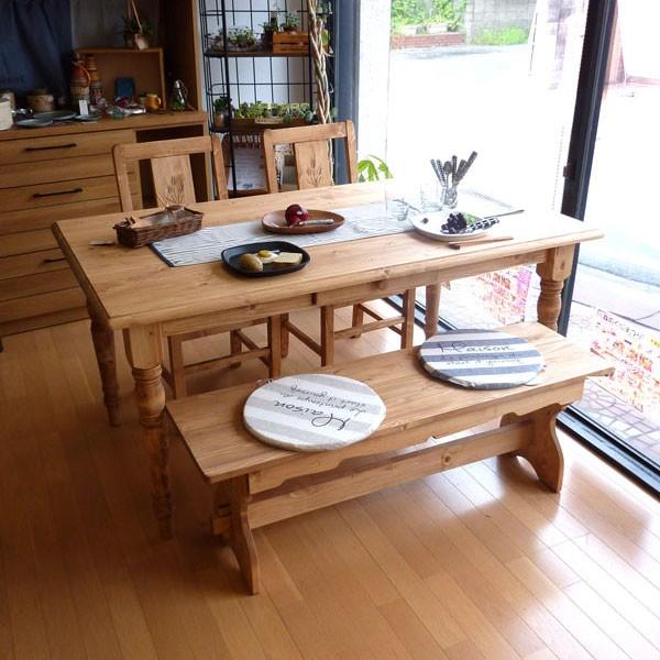 ダイニング4点セット 食卓4点セット カントリー テーブル イス2脚 4人