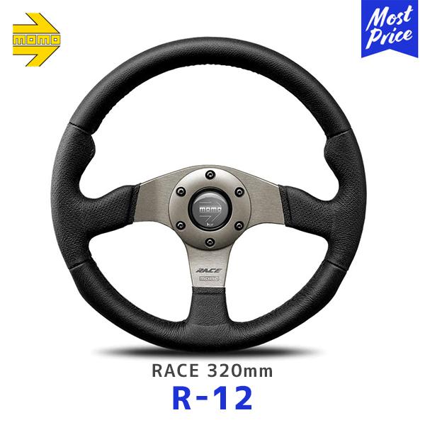 MOMO（モモ） ステアリング RACE （レース） Dark grey spokes 320mm