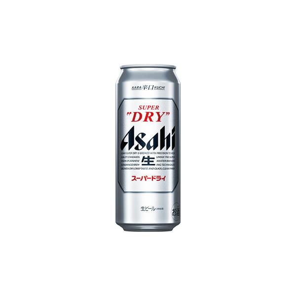500ml】 アサヒ スーパードライ 500缶24本入 2ケースまで、1個分の