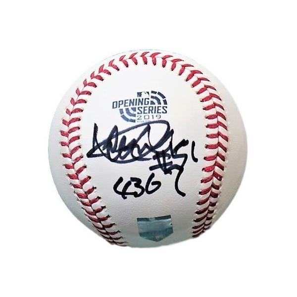 イチロー直筆サイン#51及び通算安打4367書込MLB公式ボール ドジャース