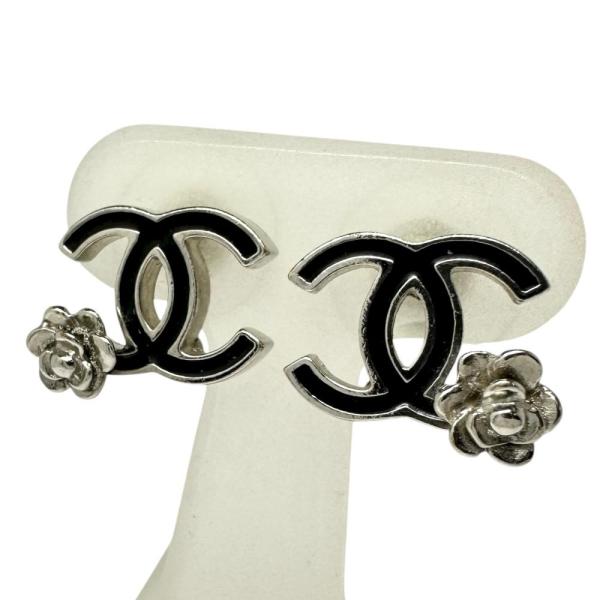 CHANEL（シャネル） ココマーク カメリア ピアス メタル 4.4g 07P