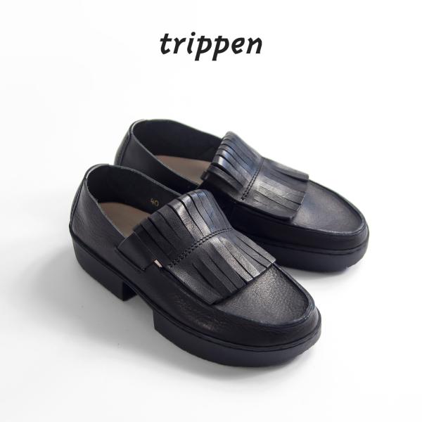 trippen（トリッペン） trippen TIGER フリンジローファー レザー