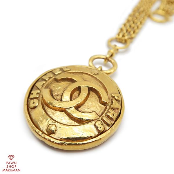 CHANEL（シャネル） ココマーク ヴィンテージ3連ネックレス ベルト GP