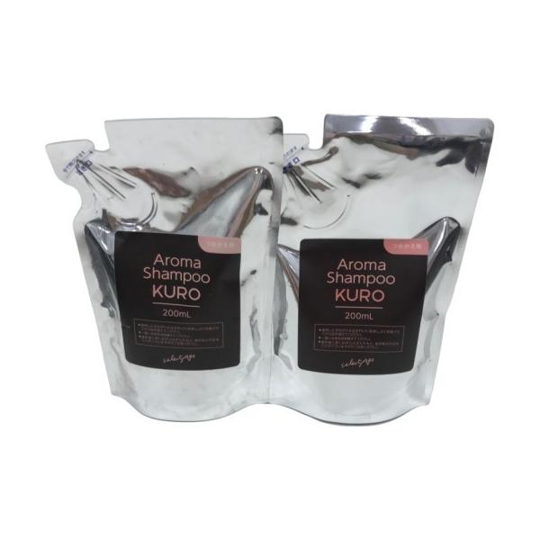 CD28 K セレクタージュ アロマシャンプー KURO 01 詰め替え用 銀