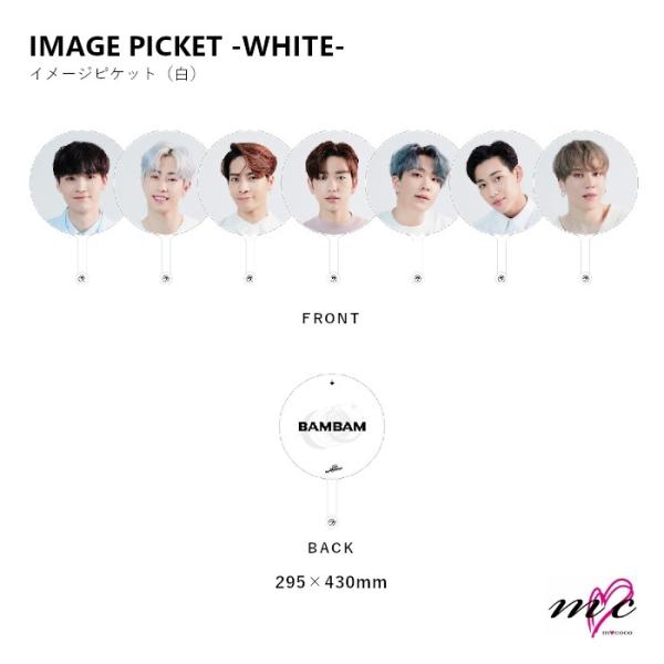 GOT7 公式グッズ [ IMAGE PICKET : WHITE ] 2019 WORLD TOUR KEEP