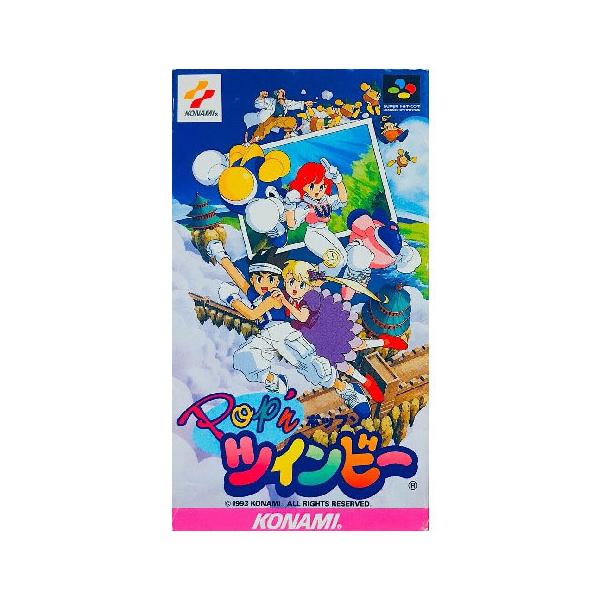 Pop'nツインビー/スーパーファミコン(SFC)/ソフトのみ : MEIKOYA