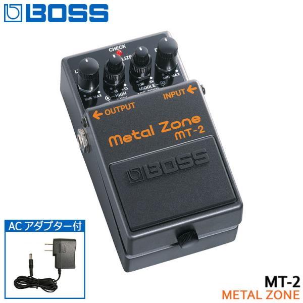 BOSS（ボス） メタルゾーン MT-2 ACアダプター付き エフェクター