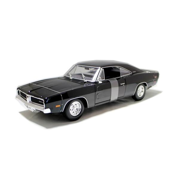 マイスト ミニカー 1969 DODGE Charger R/T Black 1/18 MAISTO ダッジ