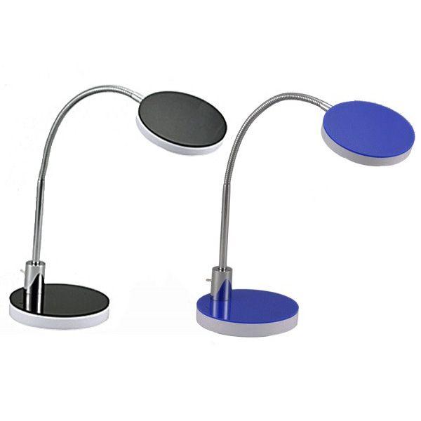 オーム電機 デスクライト LED おしゃれ 360度 曲がる フレキシブル