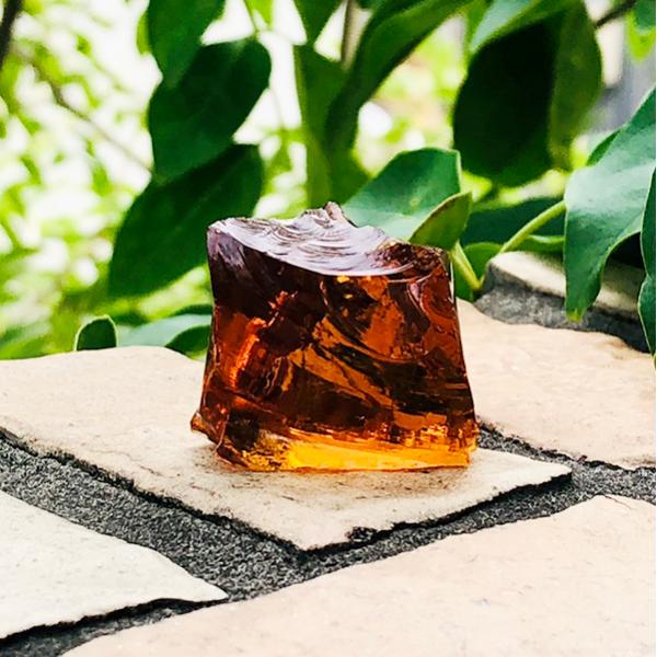 アンダラクリスタル〈レムリアンアンバーアンダラ 茶色 ブラウン