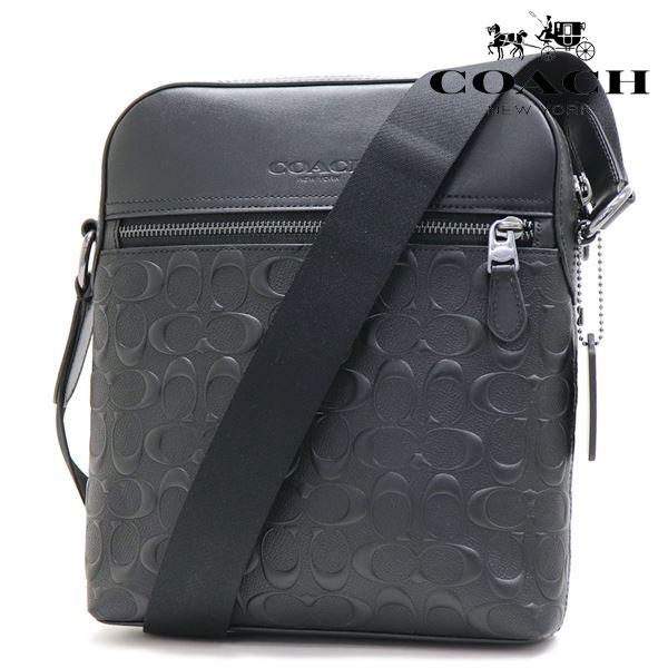 COACH（コーチ） ショルダーバッグ メンズ シグネチャー ブラック 4009