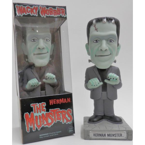 マンスターズ ハーマン フィギュア The MUNSTERS HERMAN Wacky Wobbler