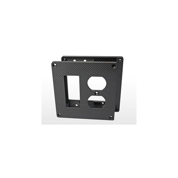 Eau Rouge オールージュ SG-2BP/HG 2連コンセントベース&プレート