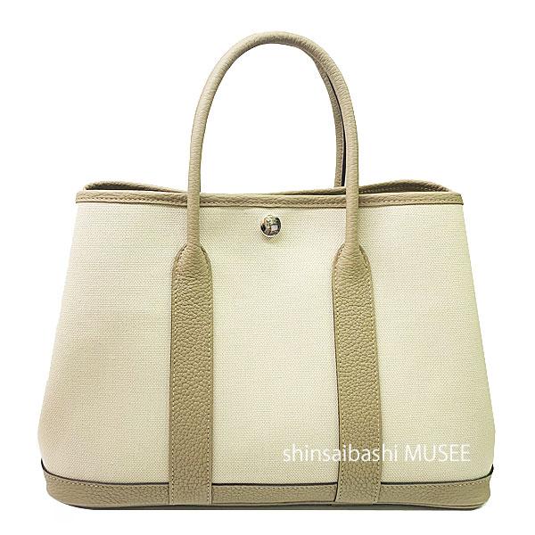 ガーデンパーティー ≪新品≫エルメス TPM 30 トワルミリタリー